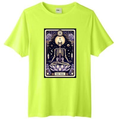 The Yogi Tarot Card Yoga Skeleton Tall Fusion ChromaSoft Performance T-Shirt