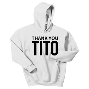 Thank You_Tito Kids Hoodie