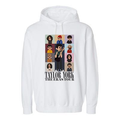 Taylor York Garment-Dyed Fleece Hoodie