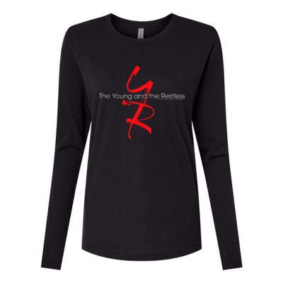 The Young & The Restless Full Color Logo Womens Cotton Relaxed Long Sleeve T-Shirt