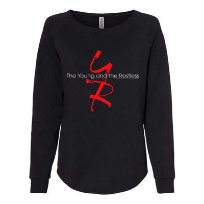 The Young & The Restless Full Color Logo Womens California Wash Sweatshirt