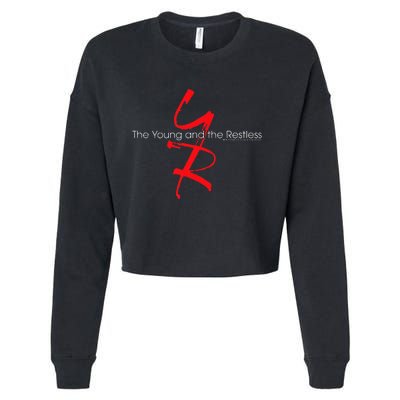 The Young & The Restless Full Color Logo Cropped Pullover Crew