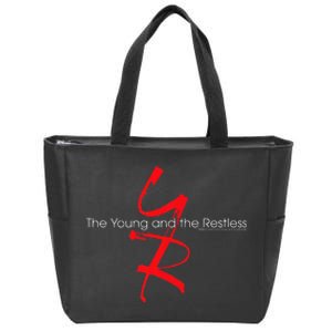 The Young & The Restless Full Color Logo Zip Tote Bag