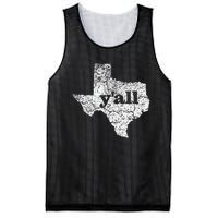 Texas Yall Texas State Map Vintage Yall Mesh Reversible Basketball Jersey Tank