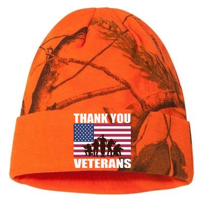 Thank You US Veterans Day Memorial Day Kati Licensed 12" Camo Beanie