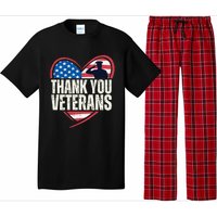 Thank You Veterans Day Memorial Day Partiotic Military Usa Pajama Set