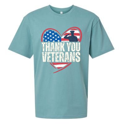 Thank You Veterans Day Memorial Day Partiotic Military Usa Sueded Cloud Jersey T-Shirt