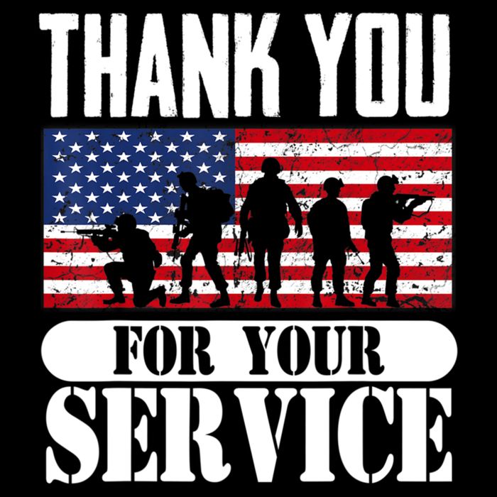 Thank You Veterans American Flag Patriotic Memorial Day Backpack