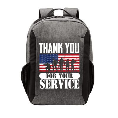 Thank You Veterans American Flag Patriotic Memorial Day Vector Backpack