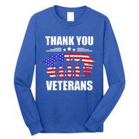 Thank You Veterans Day Day Memorial Dad Brothers Sisters Gift Long Sleeve Shirt