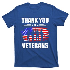 Thank You Veterans Day Day Memorial Dad Brothers Sisters Gift T-Shirt