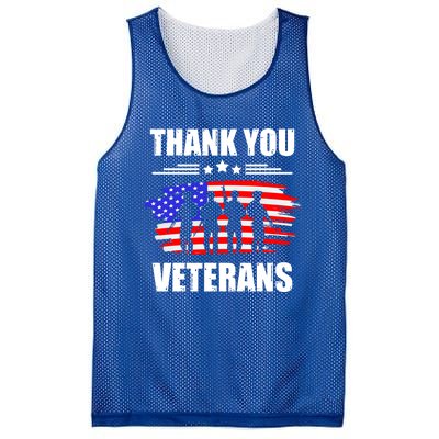 Thank You Veterans Day Day Memorial Dad Brothers Sisters Gift Mesh Reversible Basketball Jersey Tank