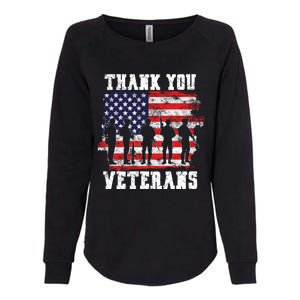 Thank You Veterans For Veterans Day Womens California Wash Sweatshirt