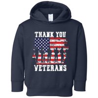 Thank You Veterans For Veterans Day Toddler Hoodie