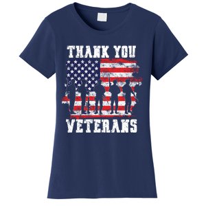 Thank You Veterans For Veterans Day Women's T-Shirt