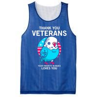 Thank You Veterans Gift Your Favorite Budgies Loves You Gift Mesh Reversible Basketball Jersey Tank