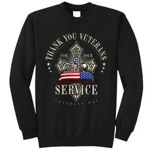 Thank you Veterans For Your Service Veterans Day  Sweatshirt