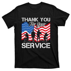 Thank You Veterans For Your Service Veterans Day T-Shirt