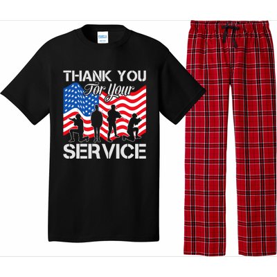 Thank You Veterans For Your Service Veterans Day Pajama Set