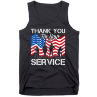 Thank You Veterans For Your Service Veterans Day Tank Top