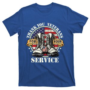 Thank You Veterans For Your Service Patriotic Veterans Day T-Shirt