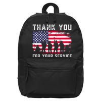 Thank You Veterans For Your Service Veterans Day 16 in Basic Backpack