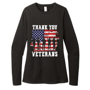 Thank You Veterans For Veterans Day Womens CVC Long Sleeve Shirt