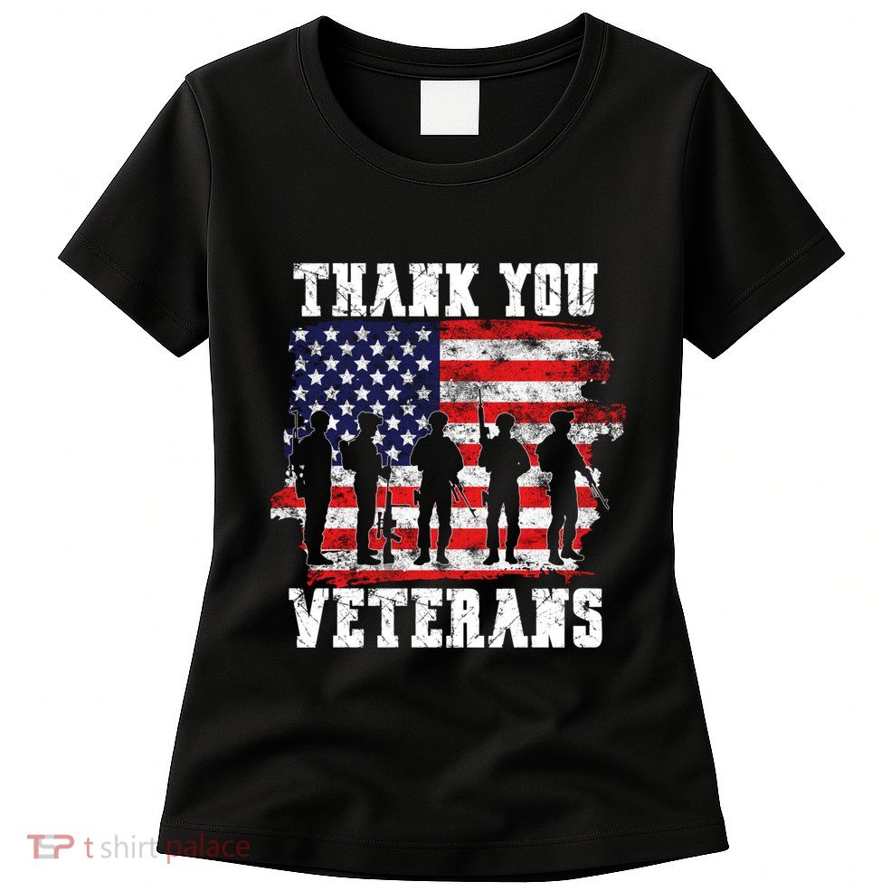 Thank You Veterans For Veterans Day Women's T-Shirt