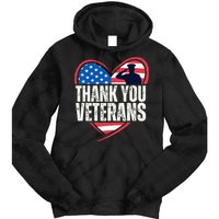 Thank You Veterans Day Memorial Day Partiotic Military Usa Tie Dye Hoodie