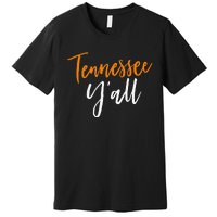 Tennessee YAll Vintage Fall Southern Cute Sports Gift Premium T-Shirt