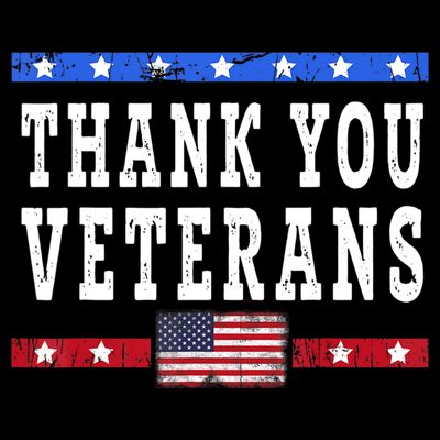 Thank You! Veterans Day & Memorial Day Partiotic Military T-Shirt
