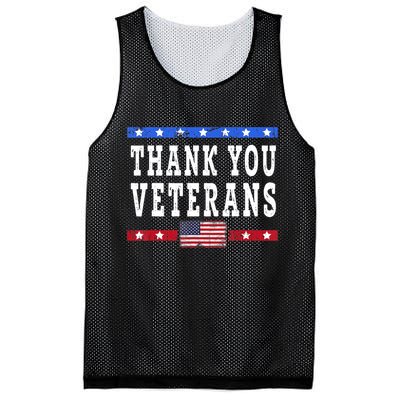 Thank You! Veterans Day & Memorial Day Partiotic Military Mesh Reversible Basketball Jersey Tank