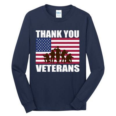 Thank You Veterans Day, Day Memorial Tall Long Sleeve T-Shirt