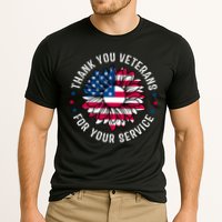 Thank You Veterans For You Service Usa Floral Performance Shirt