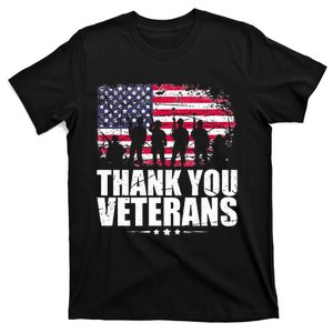 Thank You! Veterans Day & Memorial Day Partiotic Military T-Shirt