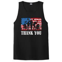 Thank You! Veterans Day & Memorial Day Partiotic Military PosiCharge Competitor Tank