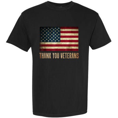 Thank You Veterans Day Military Life Army Affairs Grateful Garment-Dyed Heavyweight T-Shirt