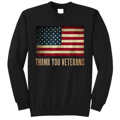 Thank You Veterans Day Military Life Army Affairs Grateful Sweatshirt