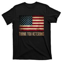 Thank You Veterans Day Military Life Army Affairs Grateful T-Shirt