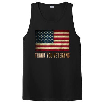 Thank You Veterans Day Military Life Army Affairs Grateful PosiCharge Competitor Tank