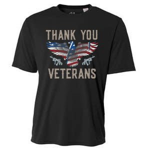 Thank You Veterans Will Make An Amazing Veterans Day US Eagle Cooling Performance Crew T-Shirt