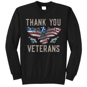 Thank You Veterans Will Make An Amazing Veterans Day US Eagle Sweatshirt