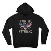 Thank You Veterans Will Make An Amazing Veterans Day US Eagle Tall Hoodie