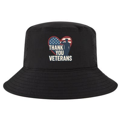 Thank You Veterans Cool Comfort Performance Bucket Hat