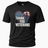 Thank You Veterans Cooling Performance Crew T-Shirt