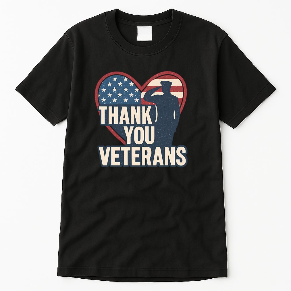 Thank You Veterans Tall T-Shirt