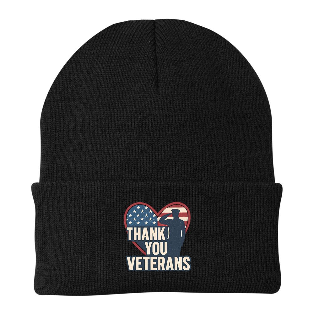 Thank You Veterans Beanie