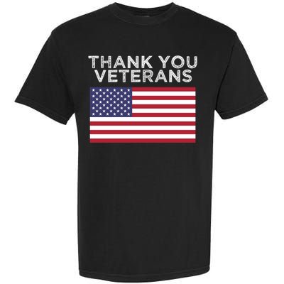 Thank You Veterans For Veterans Day Gift Garment-Dyed Heavyweight T-Shirt