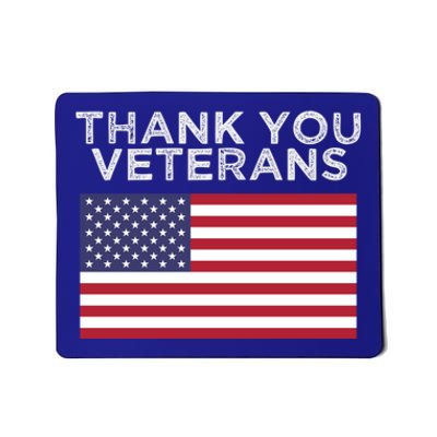 Thank You Veterans For Veterans Day Gift Mousepad