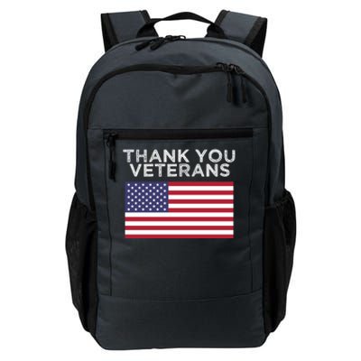 Thank You Veterans For Veterans Day Gift Daily Commute Backpack